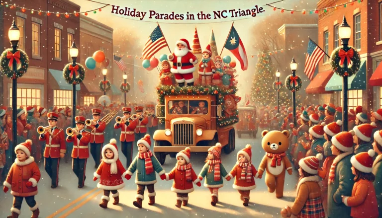 Christmas Parades in Raleigh + the Triangle