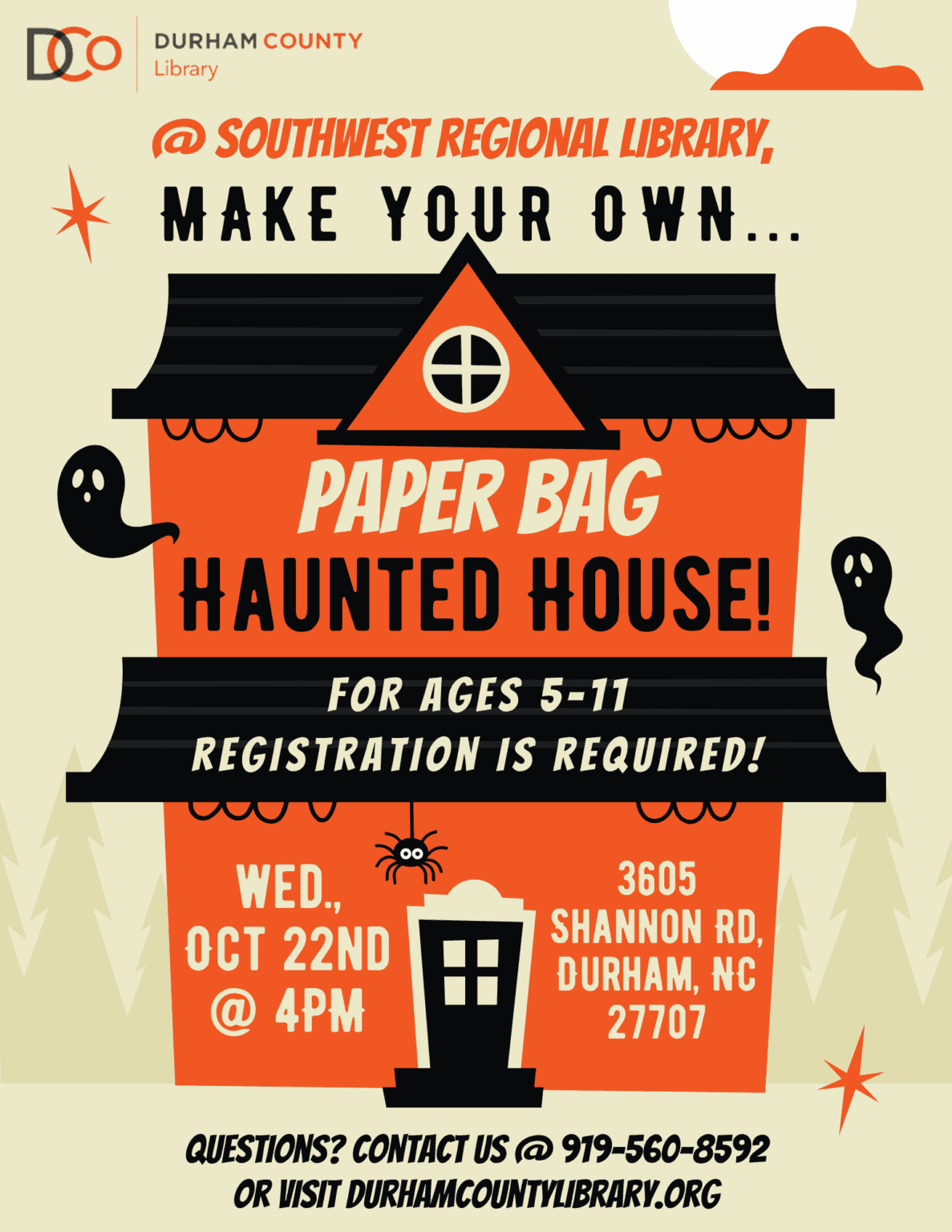 Make Your Own Paper Bag Haunted House! | Raleigh Family Adventure