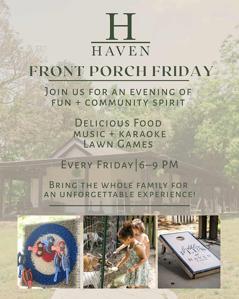 Front Porch Fridays